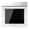 Imagen 2 Horno Bolero Hexa M236000 Glass White Time de 70L con 6 funciones, Steam Assist y eficiencia Clase A. Diseño en cristal blanco y triple acristalamiento.
