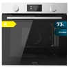 Horno pirolítico integrable Cecotec Bolero Hexa P526000 Line A de acero inoxidable con panel de control digital y tirador ergonómico
