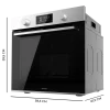 Imagen 2 Horno pirolítico Cecotec Bolero Hexa P526000 Line A con 73L de capacidad, 9 funciones, 2800W y limpieza automática. Eficiencia energética A y diseño integrable.