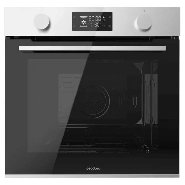 Imagen 4 Horno pirolítico Cecotec Bolero Hexa P526000 Line A con 73L de capacidad, 9 funciones, 2800W y limpieza automática. Eficiencia energética A y diseño integrable.