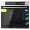 Horno integrable Cecotec Bolero Hexa P516000 Line A con acabado elegante, Dual Display y guías telescópicas.