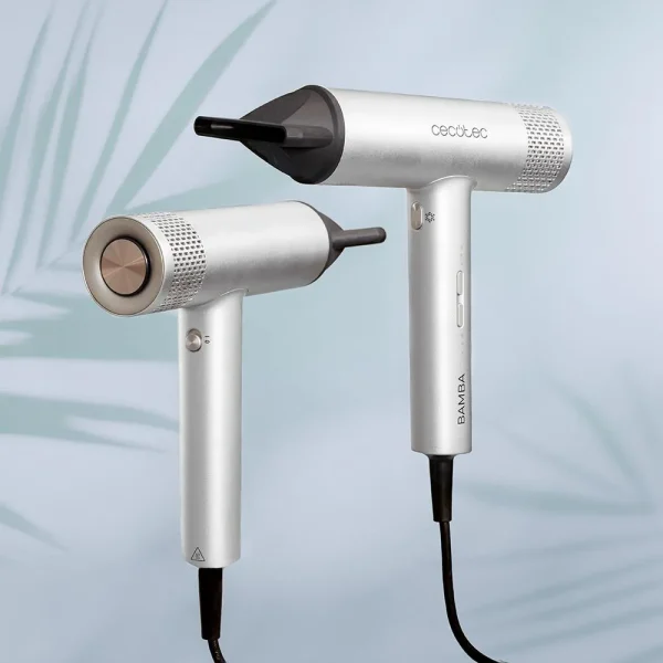 Imagen 7 Secador de pelo digital Cecotec de 2000 W con motor brushless de 105.000 rpm, cuerpo de aluminio, tecnología de iones y control inteligente de calor.