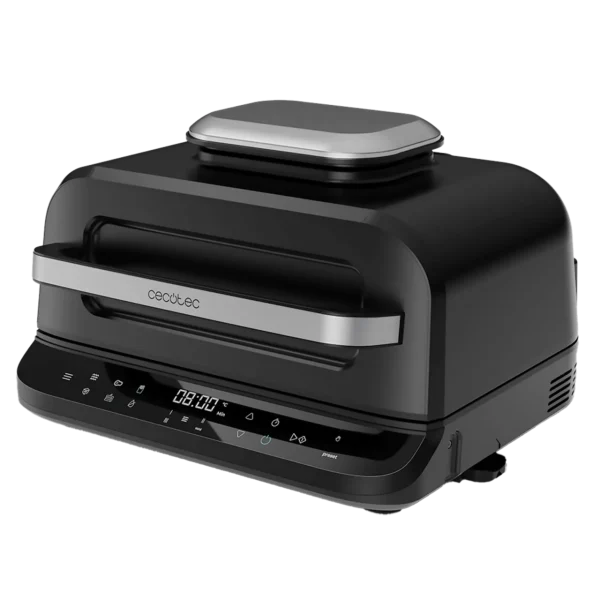 Imagen 4 Freidora de aire y grill Cecotec de 2400 W. Incluye 6 modos de cocción y 4 niveles de grill. Tecnología de aire caliente para recetas sanas y sabrosas.
