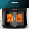 Imagen 4 Freidora de aire digital de 4 L y 1400 W con ventana de visualización. Cocina recetas sanas con tecnología PerfectCook y 9 modos automáticos.