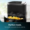 Imagen 8 Freidora de aire digital de 4 L y 1400 W con ventana de visualización. Cocina recetas sanas con tecnología PerfectCook y 9 modos automáticos.