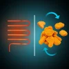 Imagen 8 Freidora de aire digital de 8 L con tecnología PerfectCook. Cocina sana con 1800 W, temperatura regulable, panel táctil y 10 modos preconfigurados.