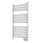 Radiador toallero eléctrico Cecotec Ready Warm 9000 Twin Towel White con pantalla LED montado en la pared