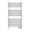 Imagen 2 Radiador toallero eléctrico Cecotec Ready Warm 9000 Twin Towel White de 500 W. Diseño moderno, pantalla LED, temporizador, protección IP24 y 2 modos.