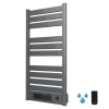 Radiador toallero eléctrico Cecotec Ready Warm 9780 Ceramic Towel INOX con pantalla LED frontal
