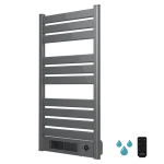 Radiador toallero eléctrico Cecotec Ready Warm 9780 Ceramic Towel INOX con pantalla LED frontal