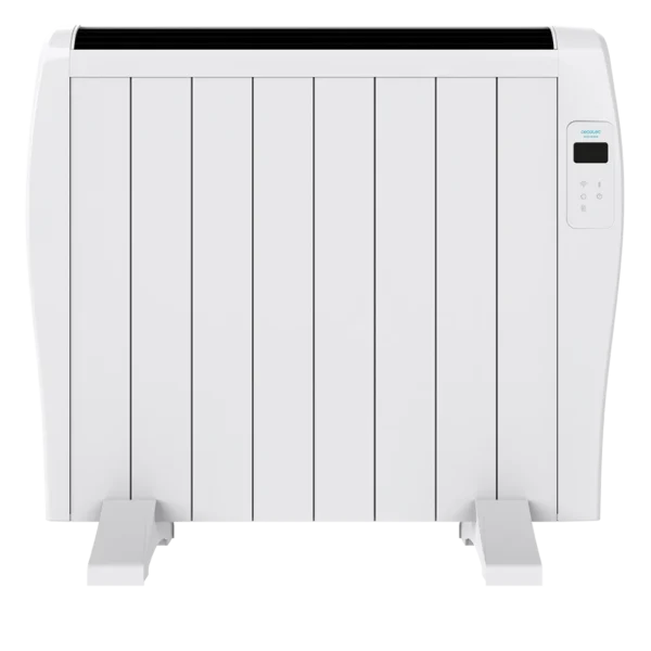 Imagen 2 Emisor térmico de 8 elementos y 1200 W con WiFi. Programable 24/7, diseño ultrafino, pantalla LCD y mando a distancia. Calefacción eficiente de bajo consumo.