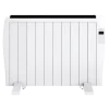 Imagen 2 Emisor térmico de 10 elementos y 1500 W con WiFi. Radiador eléctrico de bajo consumo con pantalla LCD, mando a distancia y temporizador programable 24/7.
