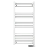 Imagen 2 Radiador toallero eléctrico Cecotec ReadyWarm 9200 Smart Towel White de 750 W. Diseño elegante con pantalla LED, control táctil, temporizador y 3 modos.