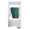 Imagen 3 Radiador toallero eléctrico Cecotec ReadyWarm 9200 Smart Towel White de 750 W. Diseño elegante con pantalla LED, control táctil, temporizador y 3 modos.