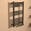 Imagen 4 Radiador toallero eléctrico Cecotec ReadyWarm 9100 Smart Towel Black de 500W y bajo consumo. Incorpora pantalla LED, control táctil y temporizador.