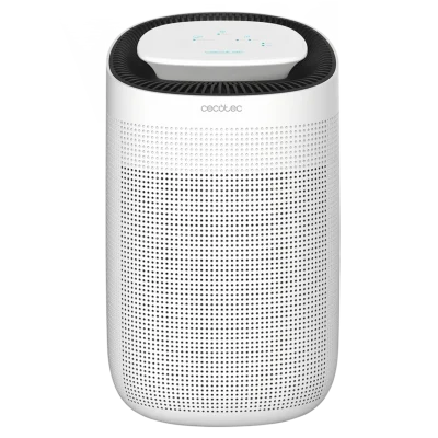 Deshumidificador Cecotec BigDry 2500 Pure Light en color blanco con depósito de 1 litro y luz indicadora azul