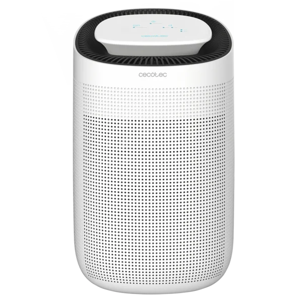 Deshumidificador Cecotec BigDry 2500 Pure Light en color blanco con depósito de 1 litro y luz indicadora azul