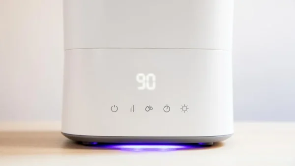 Imagen 5 Humidificador BreezeCare 3500 Warm con 5,5L de capacidad, 400 ml/h de vaporización y filtro cerámico. Cubre hasta 35 m² con una autonomía de hasta 22 horas.