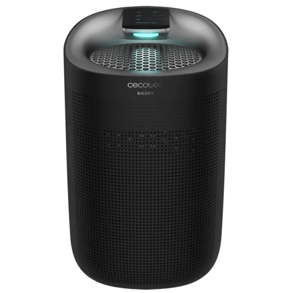 Deshumidificador BigDry 3000 PureLight Black de Cecotec con diseño compacto y sistema de filtración triple