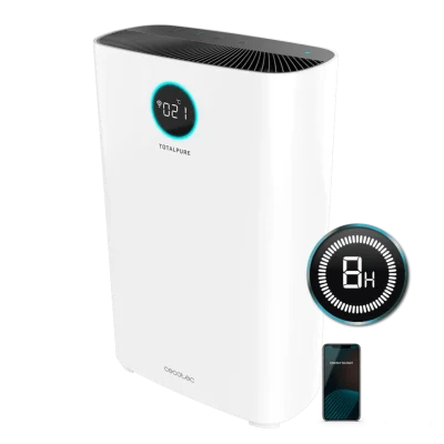 Purificador de aire Cecotec TotalPure 5000 Connected con pantalla LED y control inteligente Wi-Fi