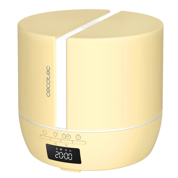 Imagen 2 Difusor de aromas de 500 ml con control por App, altavoz Bluetooth y pantalla LED. Humidificador ultrasónico con cobertura de 30 m² y temporizador de 12 horas.