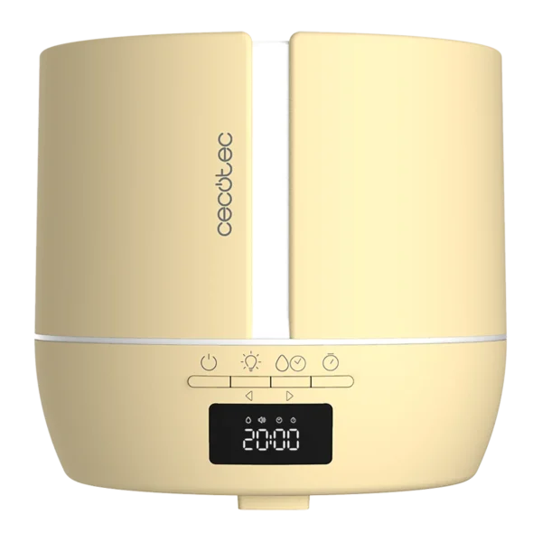 Imagen 3 Difusor de aromas de 500 ml con control por App, altavoz Bluetooth y pantalla LED. Humidificador ultrasónico con cobertura de 30 m² y temporizador de 12 horas.