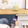 Imagen 4 Difusor de aromas de 500 ml con control por App, altavoz Bluetooth y pantalla LED. Humidificador ultrasónico con cobertura de 30 m² y temporizador de 12 horas.