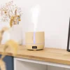 Imagen 7 Difusor de aromas de 500 ml con control por App, altavoz Bluetooth y pantalla LED. Humidificador ultrasónico con cobertura de 30 m² y temporizador de 12 horas.