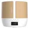 Imagen 3 Difusor de aromas PureAroma 550 Connected White Woody con 500 ml, altavoz Bluetooth, control por App y pantalla LED. Humidificador ultrasónico para 30 m².