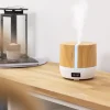 Imagen 7 Difusor de aromas PureAroma 550 Connected White Woody con 500 ml, altavoz Bluetooth, control por App y pantalla LED. Humidificador ultrasónico para 30 m².
