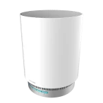 Purificador de aire Cecotec TotalPure 1400 Style blanco con panel de control táctil superior y diseño cilíndrico
