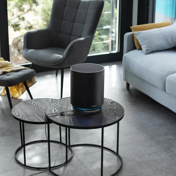 Imagen 6 Purificador de aire Cecotec con 130 CADR, 4 etapas de filtrado y control Wi-Fi. Elimina partículas nocivas en estancias de hasta 40 m³ con eficiencia y bajo consumo.