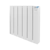 Imagen 3 Emisor térmico cerámico de 1500 W y 6 elementos. Radiador de aluminio con control WiFi, 4 modos, temporizador y protección IPX4 ideal para estancias de 20 m2.