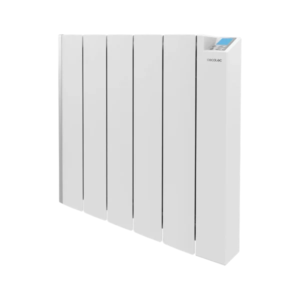 Imagen 3 Emisor térmico cerámico de 1500 W y 6 elementos. Radiador de aluminio con control WiFi, 4 modos, temporizador y protección IPX4 ideal para estancias de 20 m2.