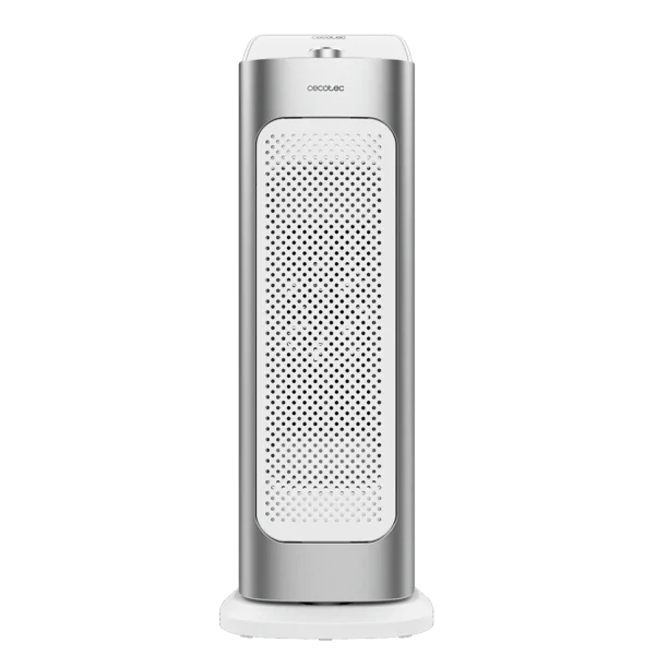 Imagen 2 Calefactor cerámico vertical de 2000 W con oscilación y termostato regulable. Diseño VerticalDesign estable y silencioso para calentar estancias de hasta 20 m².