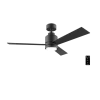 Ventilador de techo negro EnergySilence Aero 4850 Style Black con luz LED y motor DC