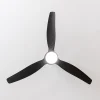 Imagen 5 Ventilador de techo EnergySilence Aero 5350 Black Design de 52" con motor DC de 30 W. Silencioso, luz LED, mando a distancia y función verano-invierno.