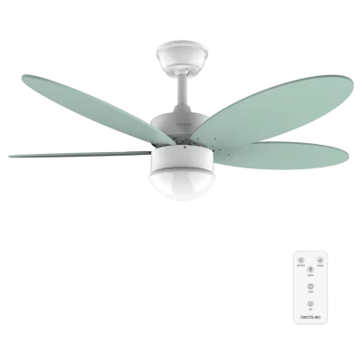 Ventilador de techo EnergySilence Aero 4260 Mint con luz LED y aspas color menta