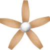 Imagen 2 Ventilador de techo EnergySilence Aero 495 de 42” y 55 W. Con luz LED, mando a distancia, temporizador, 3 velocidades y 5 aspas reversibles para el hogar.