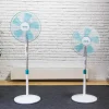 Imagen 2 Ventilador de pie EnergySilence 500 de Cecotec con 40 W, 5 aspas y motor de cobre. Tres velocidades, altura regulable y oscilación automática para aire fresco.