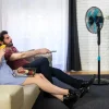 Imagen 8 Ventilador de pie EnergySilence 510 de Cecotec con 40 W, 5 aspas de 40 cm, 3 velocidades y altura ajustable. Motor de cobre para máxima durabilidad y eficiencia.