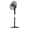 Ventilador de pie EnergySilence 520 Power Black de Cecotec con 5 aspas y motor de cobre