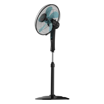 Ventilador de pie EnergySilence 520 Power Black de Cecotec con 5 aspas y motor de cobre