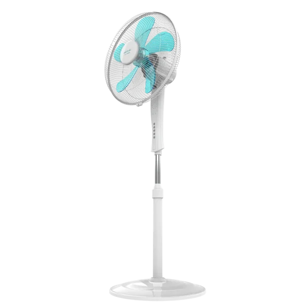 Imagen 2 Ventilador de pie EnergySilence 530 Power Connected de 50 W con mando a distancia, 3 velocidades y temporizador. Máximo frescor y confort con motor de cobre.