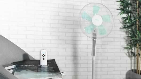 Imagen 6 Ventilador de pie EnergySilence 530 Power Connected de 50 W con mando a distancia, 3 velocidades y temporizador. Máximo frescor y confort con motor de cobre.