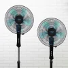 Imagen 6 Ventilador de pie Cecotec EnergySilence 530 Power Connected Black de 50 W con 5 aspas, mando a distancia, motor de cobre, 3 velocidades y pantalla LED.