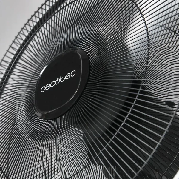 Imagen 3 Ventilador de pie EnergySilence 1020 ExtremeFlow de 60 W con 10 aspas y motor de cobre. Tres velocidades, oscilación automática y diseño ajustable en altura.