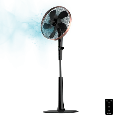 Ventilador de pie EnergySilence 1040 SmartExtreme color negro con motor DC y mando a distancia