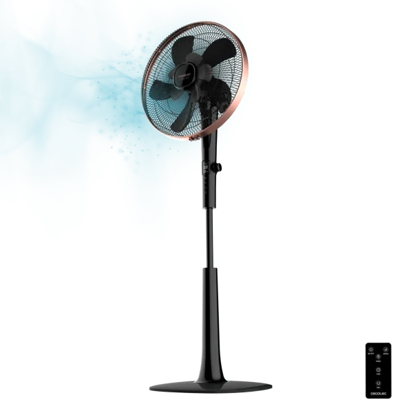 Ventilador de pie EnergySilence 1040 SmartExtreme color negro con motor DC y mando a distancia