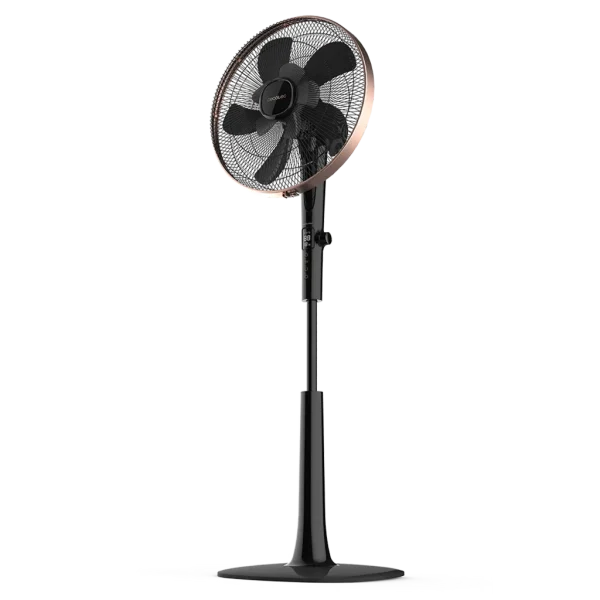 Imagen 2 Ventilador de pie Cecotec EnergySilence 1040 SmartExtreme con motor DC de 28 W, 10 aspas, 24 velocidades y mando a distancia para un frescor silencioso y eficiente.